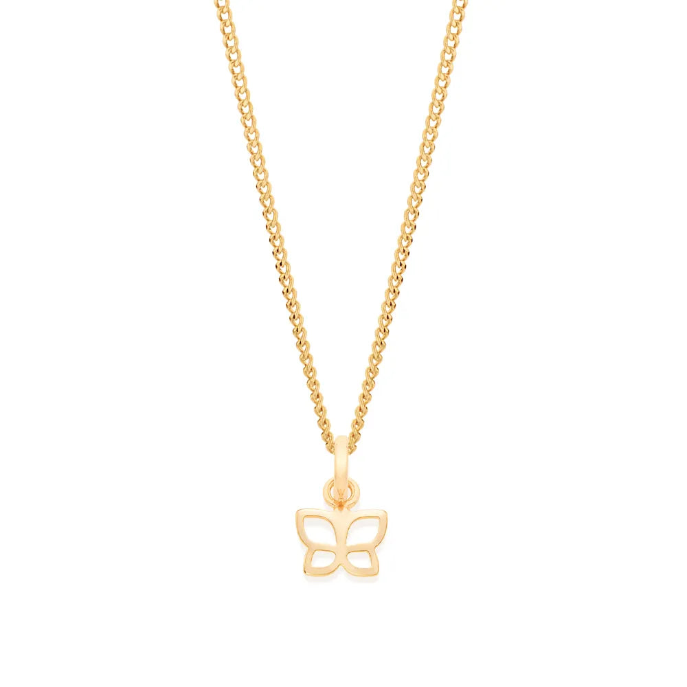 18K GOLD PLATED BUTTERFLY PENDANT - 5423050000
