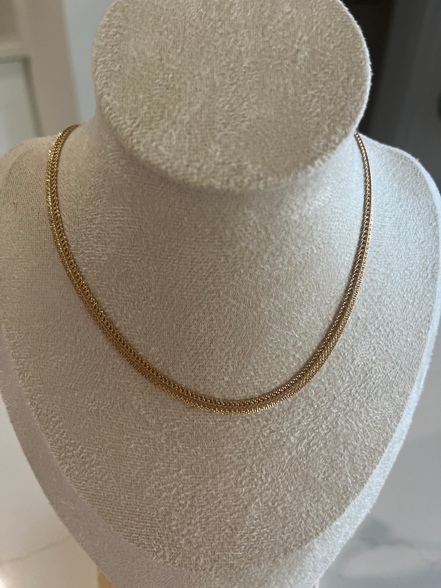 18K GOLD PLATED CHOKER WITH SALAMANDER WIRE 531779