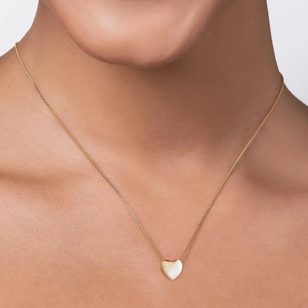 18K GOLD PLATED HEART PENDANT - 5429910000