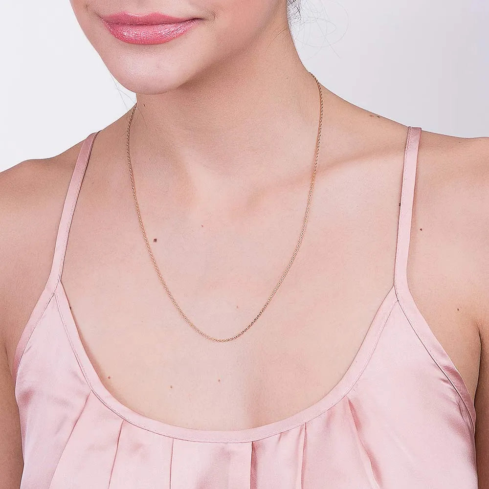 18K Gold-Plated Cable Chain Necklace - 5304325000