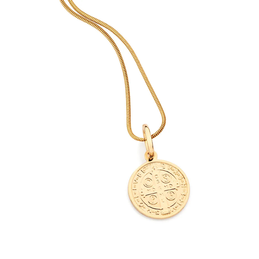 18K Gold-Plated Saint Benedict Medal - 5428350000