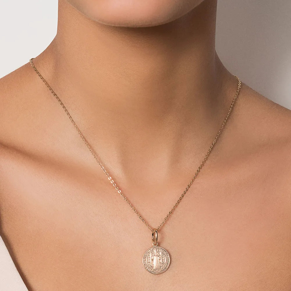 18K Gold-Plated Saint Benedict Medal - 5428350000