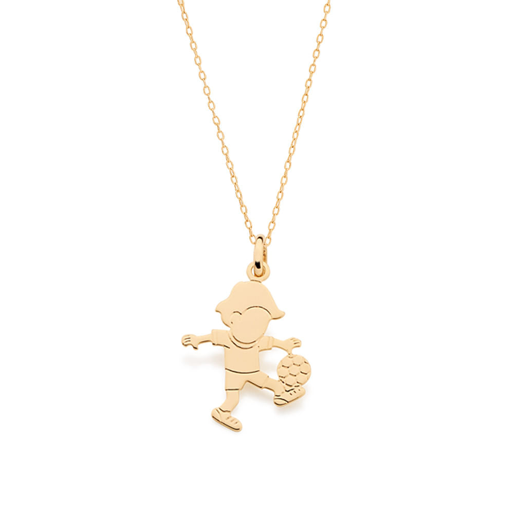 18K GOLD PLATED CHILDREN'S PENDANT BOY - 54179900