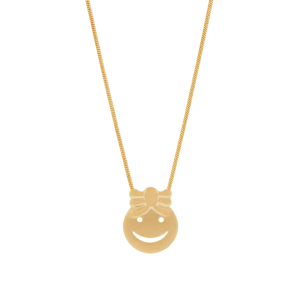 18K GOLD PLATED GIRL PENDANT - 5406840000