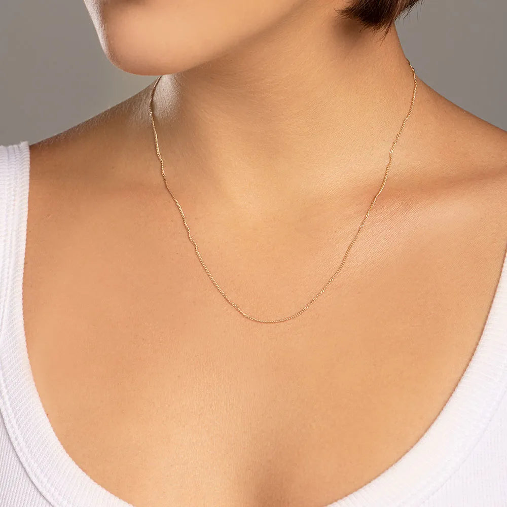 18K GOLD-PLATED NECKLACE - 53069500