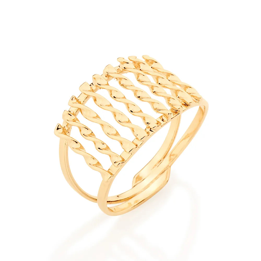 18K GOLD PLATED RING - 51194500