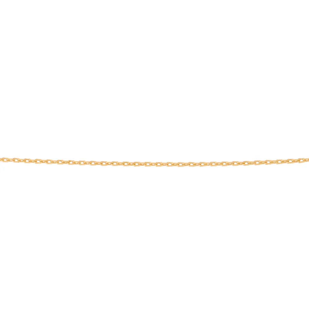 18K GOLD PLATED CHAIN WITH LOCK LINK - 53163900