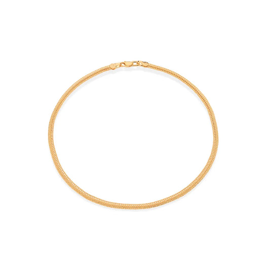 18K GOLD PLATED CHOKER WITH SALAMANDER WIRE 531779