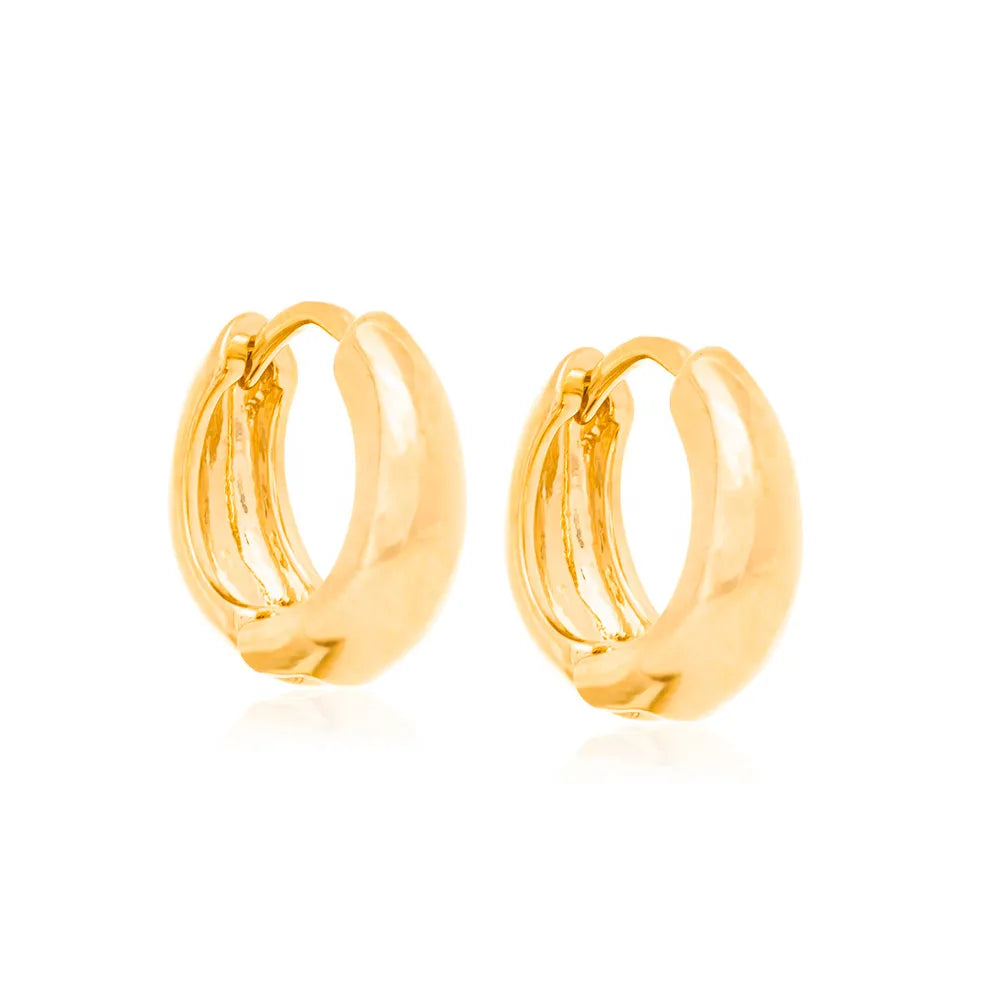18K Gold-Plated Hoop Earring - 5224420000