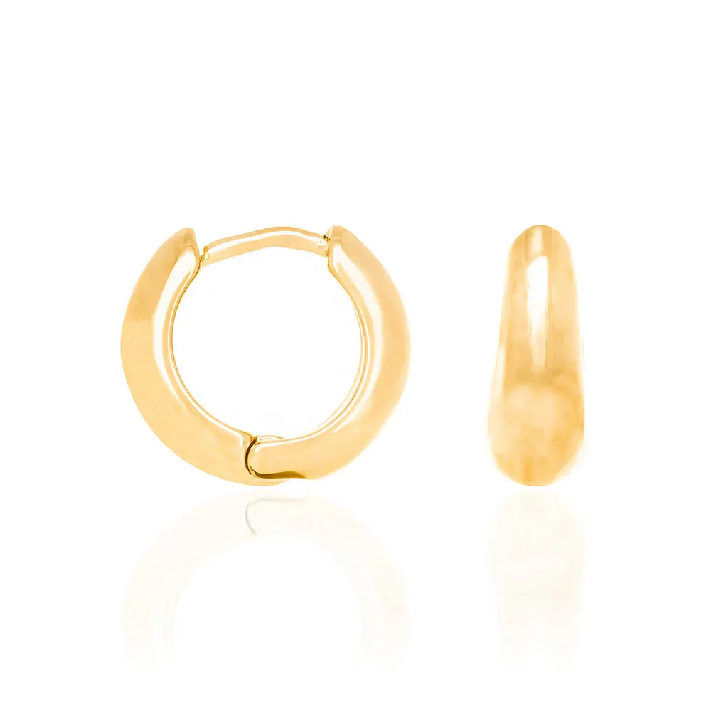 18K Gold-Plated Hoop Earring - 5224420000