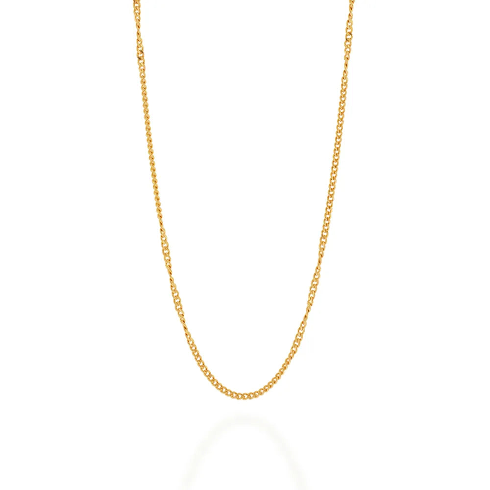 GARGANTILHA BANHADA A OURO 18K FIO GRUMET - 5306944200
