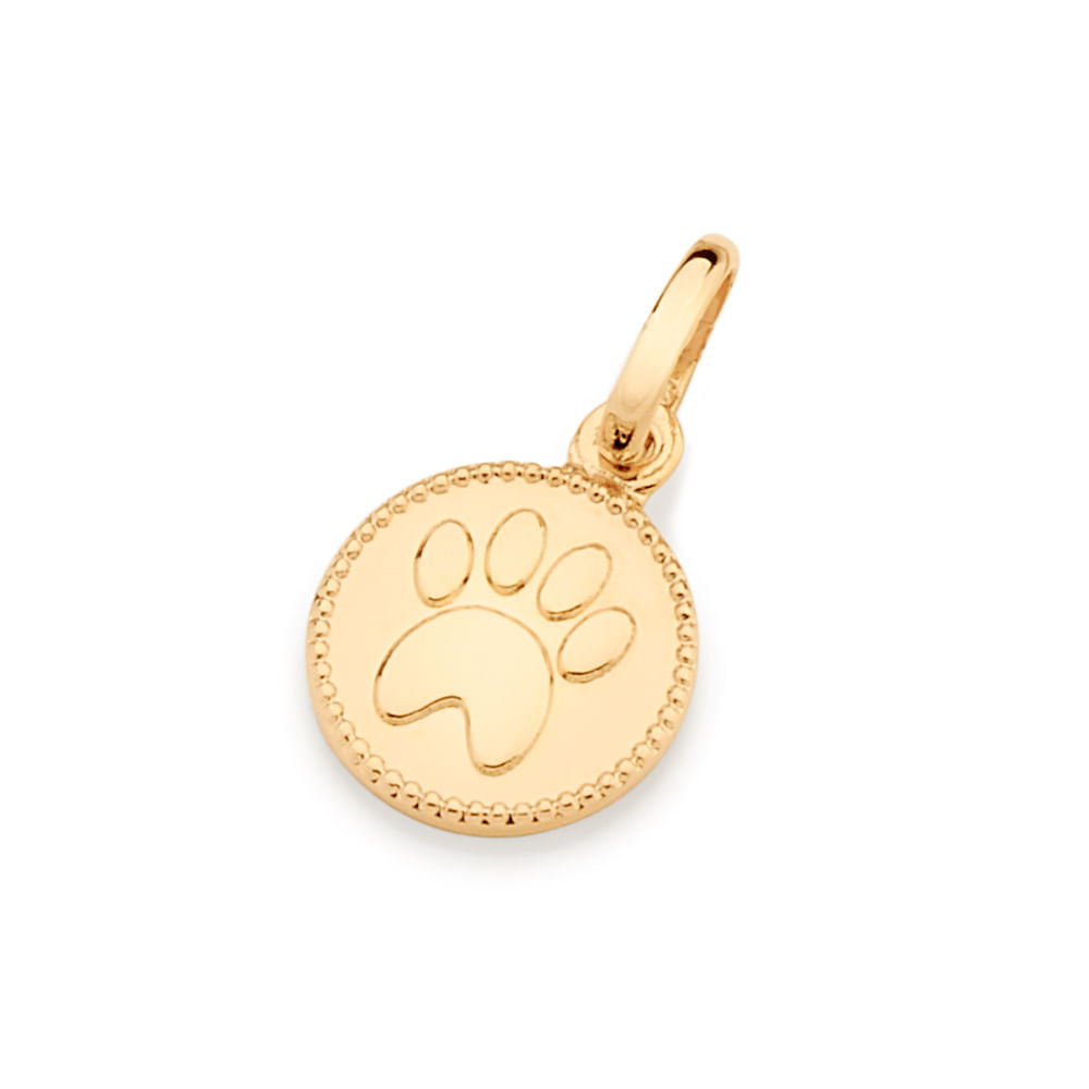 18K Gold-Plated "Pet Mom" Double-Sided Medal - 5423880000