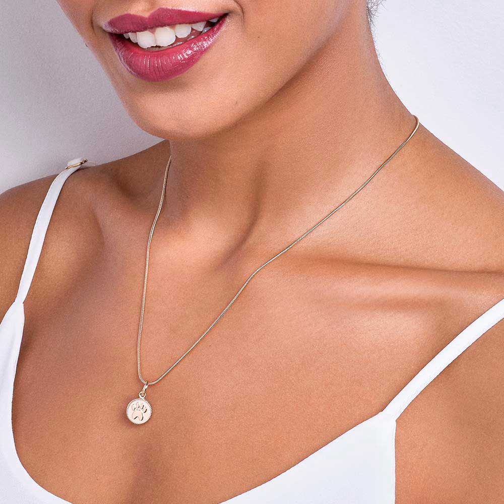 18K Gold-Plated "Pet Mom" Double-Sided Medal - 5423880000