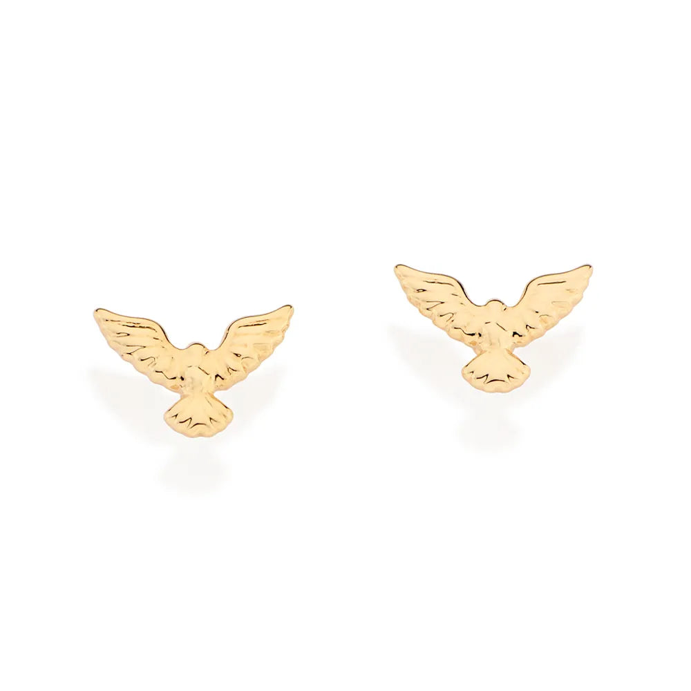 18K Gold-Plated Holy Spirit Earring - 5272490000