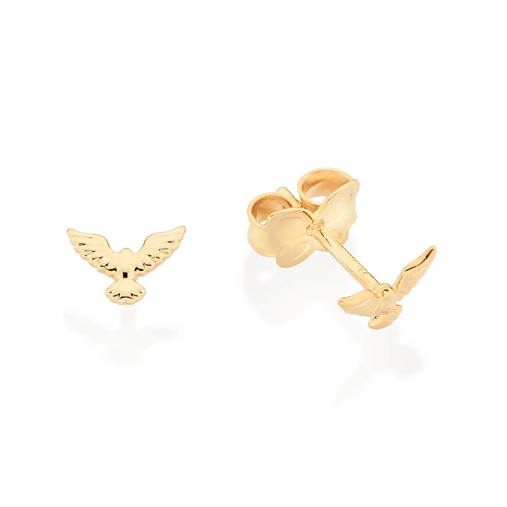 18K Gold-Plated Holy Spirit Earring - 5272490000