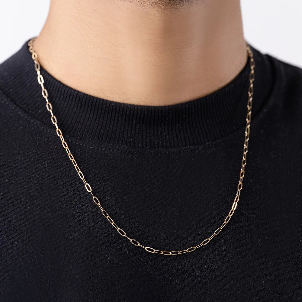 Men's 18K gold-plated chain - 5326706000